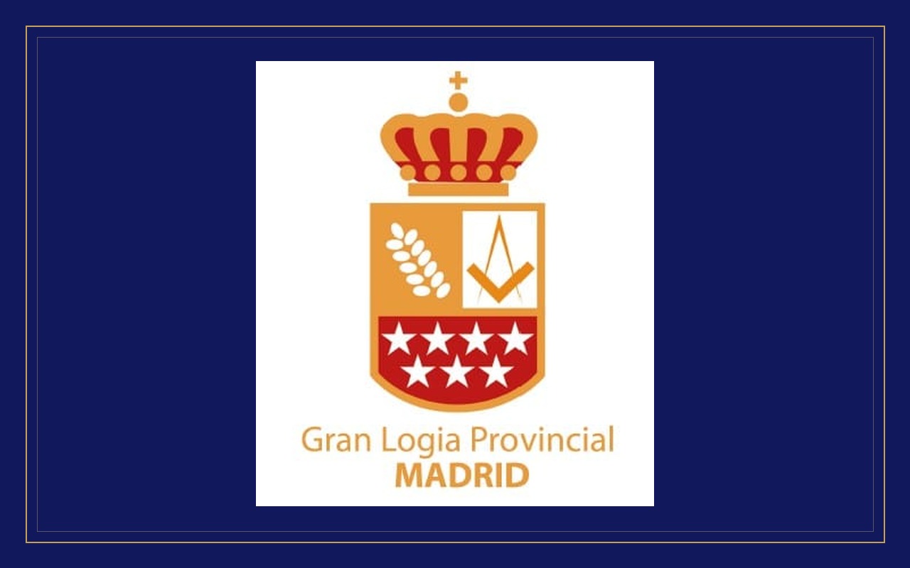 Official emblem of the Provincial Grand Lodge of Madrid, Gran Logia de España